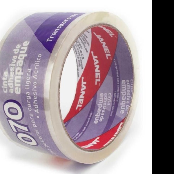 CINTA ADH. PEMP. 48X50M. TRANSP. 75 JANEL E.6 C.36